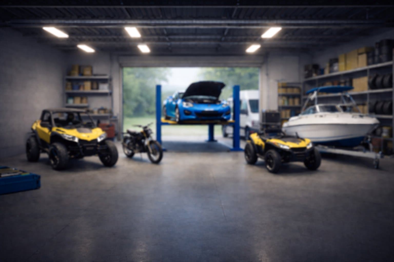 Garage background